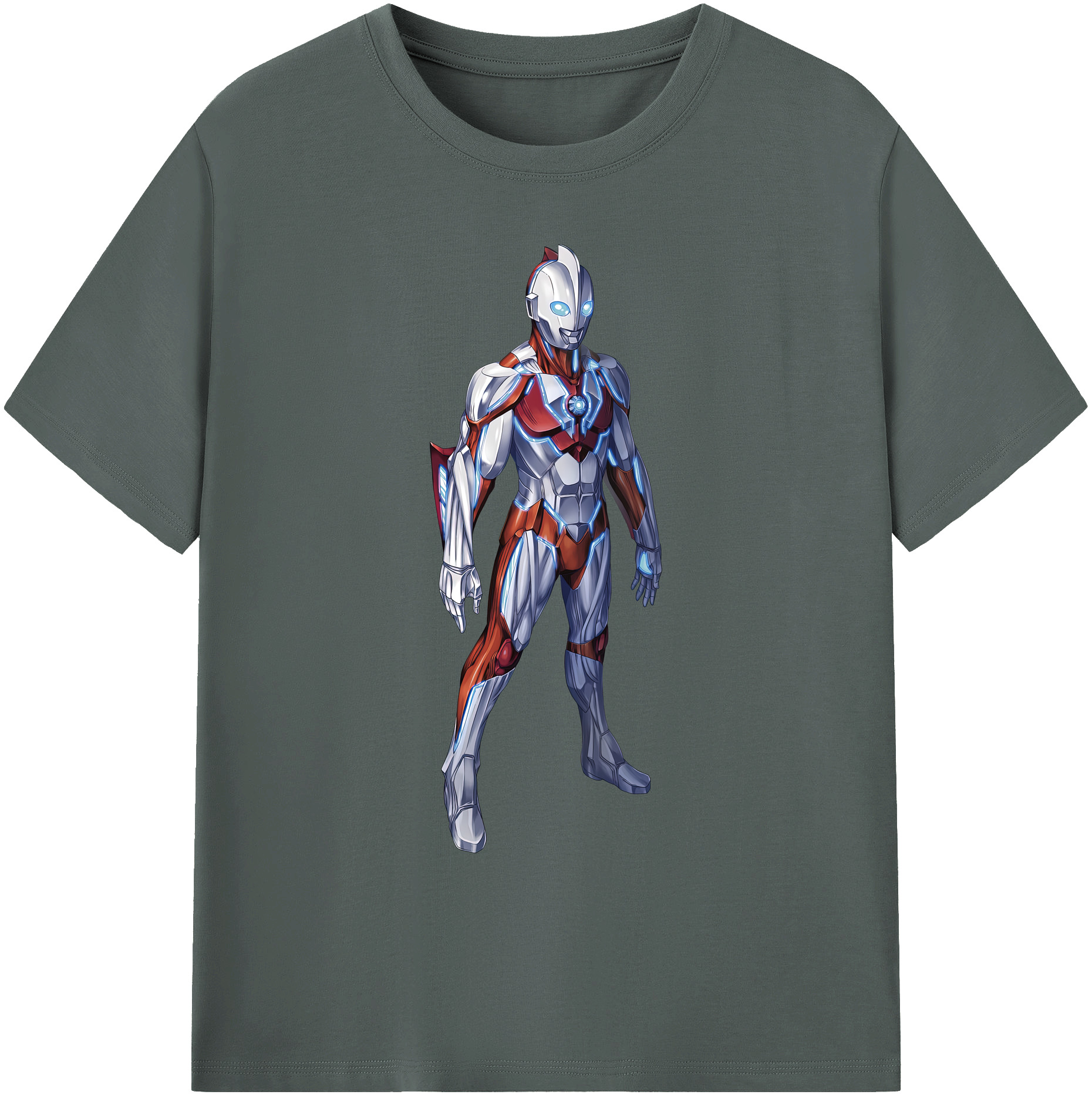 （画像用） ウルトラマン Ultraman 綿100％ メンズ半袖Tシャツ｜肌触りやわらか＆通気性